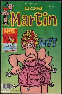 Don Martin 4/1990 mukana Paul Kirchner, Sergio Aragones