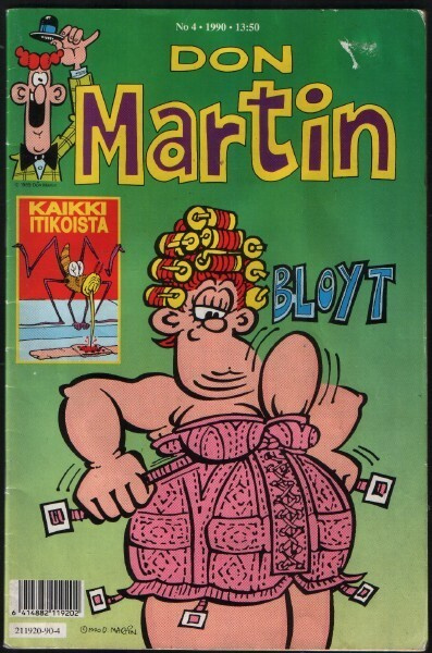 Don Martin 4/1990 mukana Paul Kirchner, Sergio Aragones