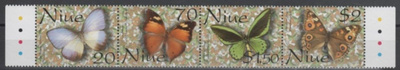 (S0336) NIUE, 2001 (Butterflies). Mi ## 955-958. MNH**