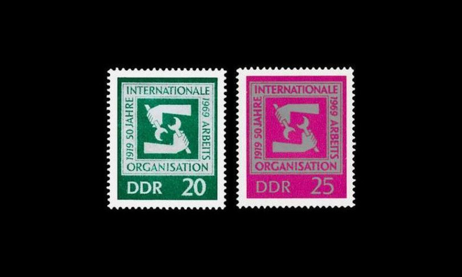 DDR 1517-8 ** IAO 50v (1969)