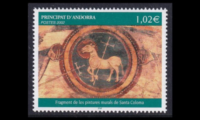 Andorra Fr 595 ** Uskonnollinen taide (2002)