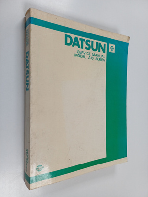 Datsun service manual : model A10 series