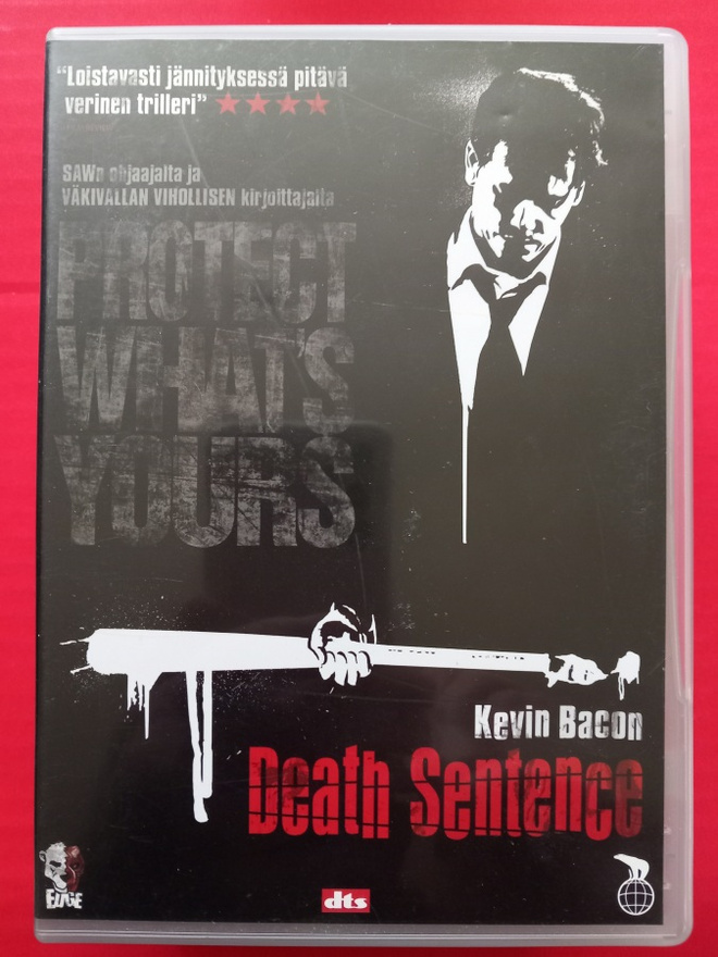 Death sentence Suomi dvd