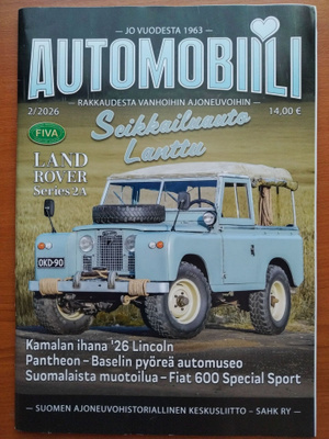 Automobiili Nro 2 / 2026