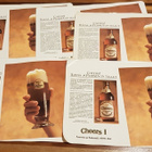 CHEERS I OLUT 5 KPL MUOVISIA PÖYTÄTABLETTEJA 1980-LUKU - pikkukuva 1
