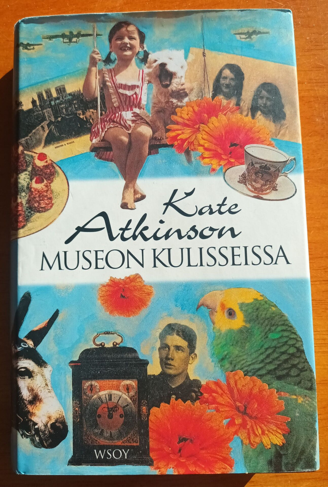 Kate Atkinson: Museon kulisseissa, Wsoy 1997, 1.p.