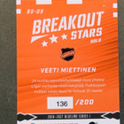 VEETI MIETTINEN KOOKOO BREAKOUT STARS GOLD /200 - pikkukuva 2