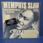 MEMPHIS SLIM - WORRIED LIFE EX+/M- EU -90 LP - pikkukuva 1