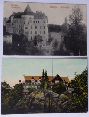 2 kpl Helsinki, Ullankatu ja Alppila