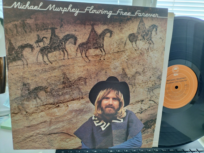 MICHAEL MURPHEY, Flowing free forever, LP US -76 UPEA KUNTO!