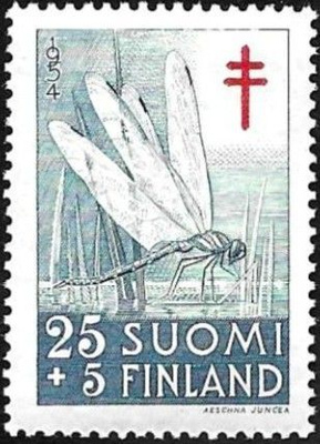 1954 TUB merkki  Korento  25 + 5 mk ** LaPe 436