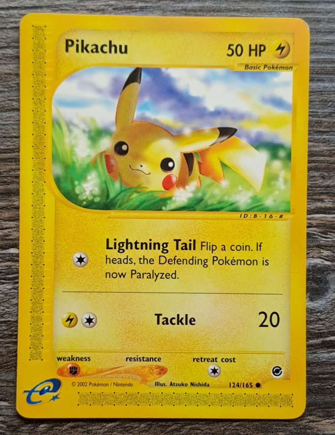 Pikachu 124/165!