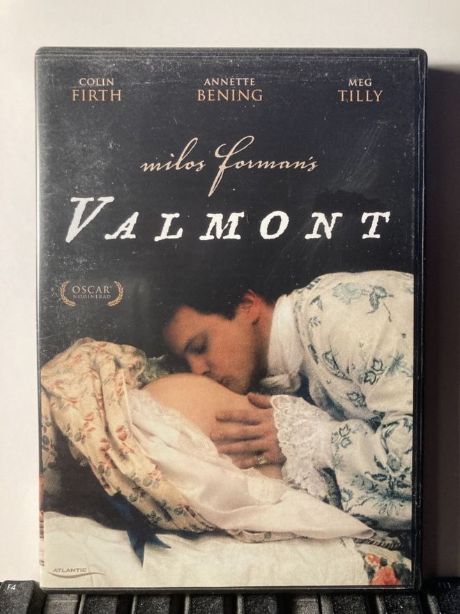 VALMONT, DVD, Forman, Firth, Bening, Tilly