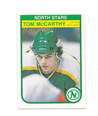 1982-83 OPC #169 Tom McCarthy , Minnesota North Stars