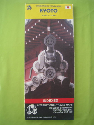 Kioto Kyoto Kartta International Travel maps