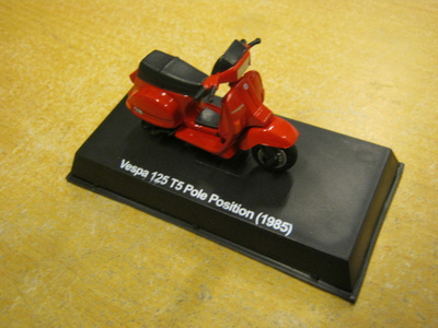 pienoismalli Vespa 125 T5 Pole Position (1985)