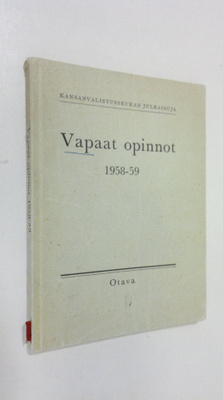 Vapaat opinnot 1958-59