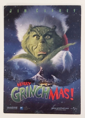 "Merry GrinchMas!"-KULKEMATON POSTIKORTTI