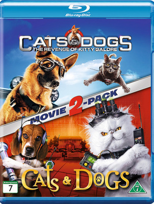 Cats & Dogs 1 & 2  -  2 Movie Pack   -   (2 Blu-ray)