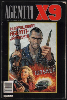 Agentti X9 2/1989 Garth, Hazard, Vainukoirat, Corrigan