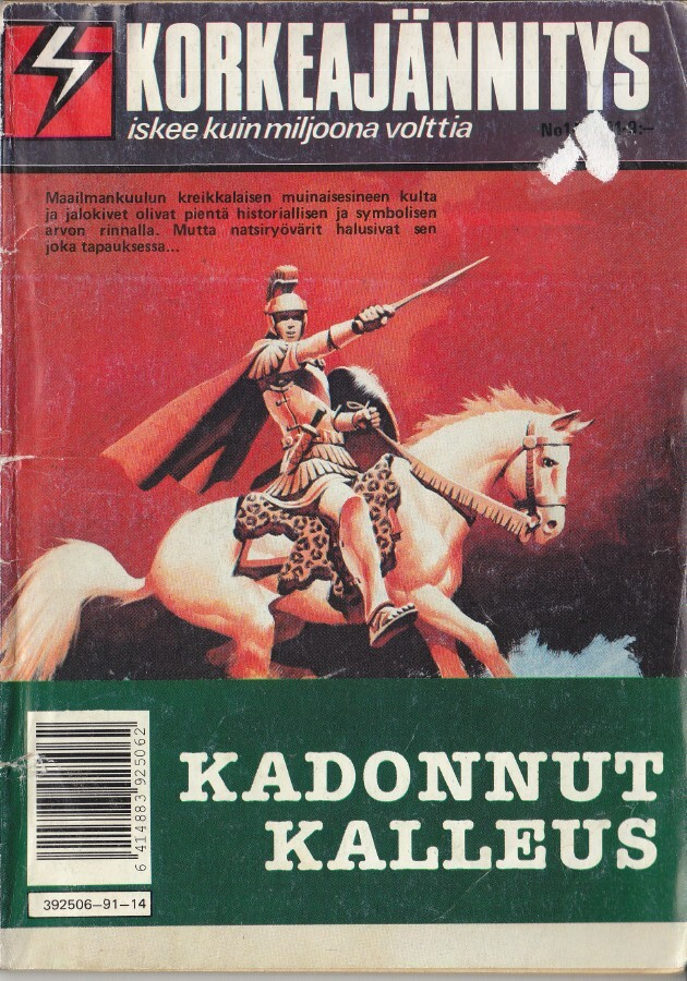 Korkeajännitys 14/1991 Kadonnut kalleus