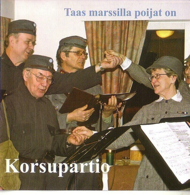 cd, Korsupartio: Taas marssilla poijat on [sotilasmusiikki]