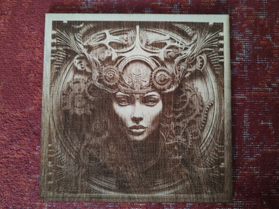 Puinen 3D Steampunk Laserkaiverrustaulu