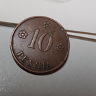 10 PENNIÄ 1927  KL 4 - pikkukuva 1