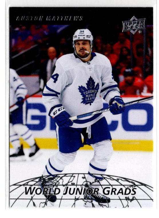 Auston Matthews 22-23 UD World Junior Grads WG-8