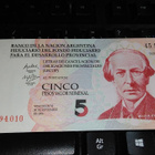 Argentiina 5 Pesos 2006 UNC - pikkukuva 1