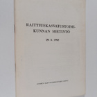 Raittiuskasvatustoimikunnan mietintö 29.5.1962 - pikkukuva 1