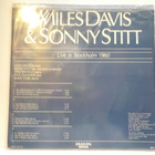 MILES DAVIS & SONNY STITT - LIVE IN STOCKHOLM ´60 M-/EX- 2LP - pikkukuva 2