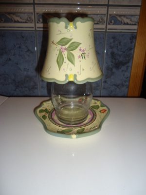 Partylite Mansikkapaikka alunen ja varjostin