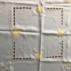 VALKEA KIRJAILTU PÄÄSIÄISLIINA 77cm x 77cm - pikkukuva 3