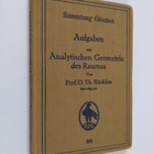 O. Th. Burklen : Aufgaben zur Analytischen Geometrie des ... - pikkukuva 1