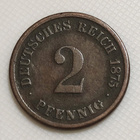Saksa 2 Pfennig 1875D - pikkukuva 1