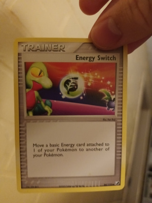 Energy Switch (UF 84) EX Unseen Forces card