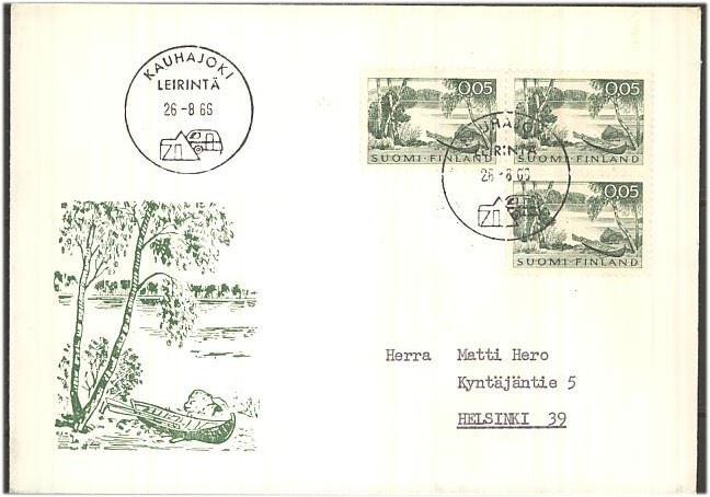KAUHAJOKI LEIRINTÄ  painotuote 1966