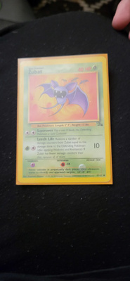 Zubat 57/62 Fossil set common card