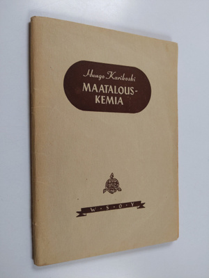 Huugo Karikoski : Maatalouskemia : alempia maatalouskoulu...