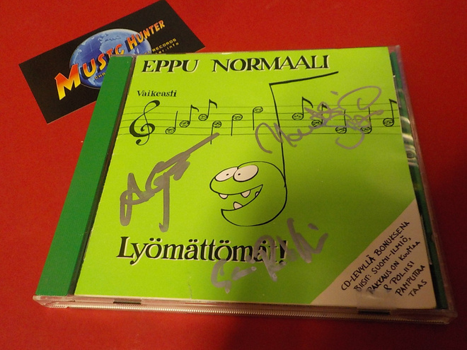 EPPU NORMAALI - LYÖMÄTTÖMÄT! CD KOKO BÄNDIN NIMMAREILLA