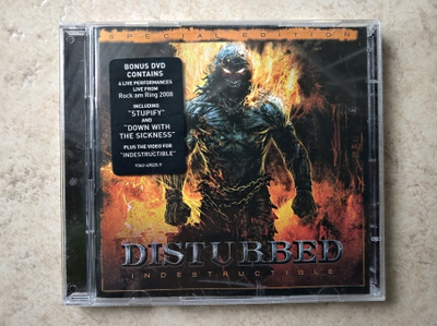 Disturbed: Indestructible, cd + dvd.