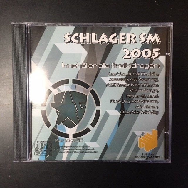 Svenska Karaokefabriken - Schlager SM 2005 CD+G