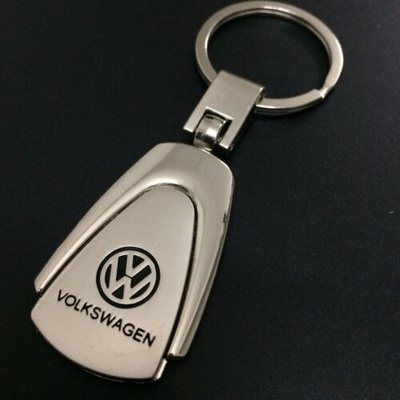 Wolkswagen .. 3D - Metalli-Auto-logo .. Avaimenperä