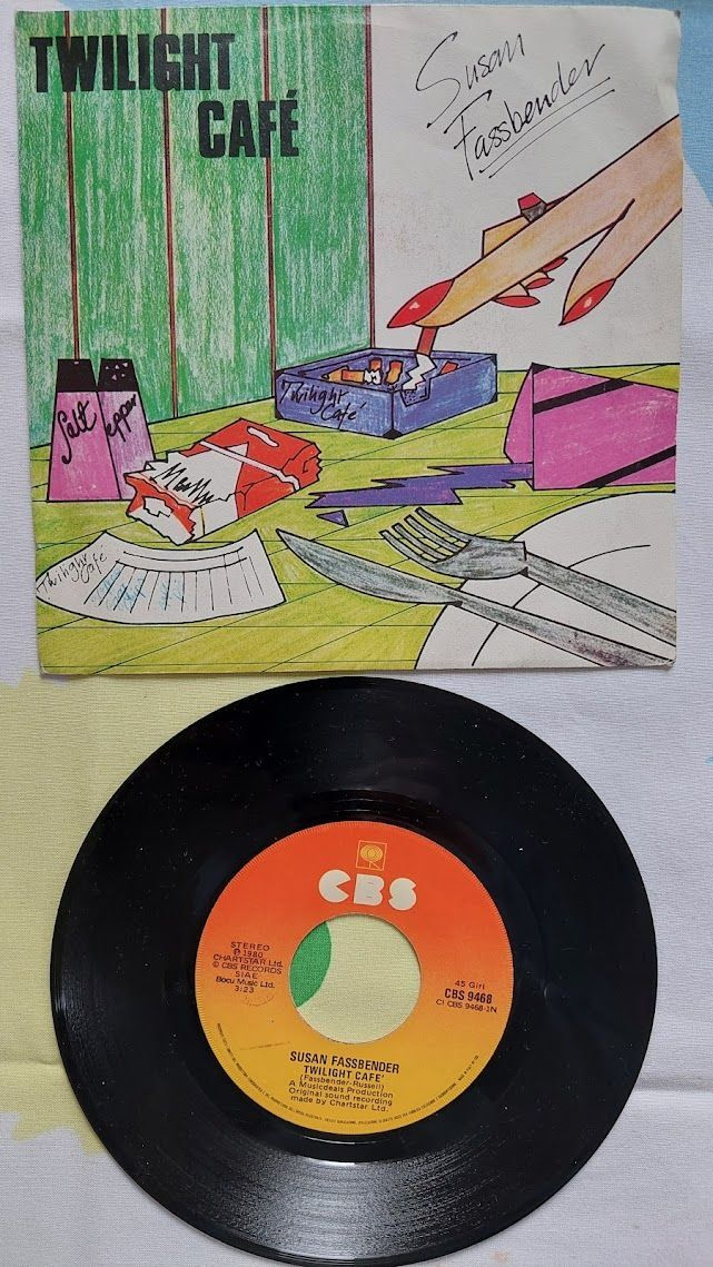 7" Susan Fassbender: Twilight Cafe / (We´ll) Get Around It C