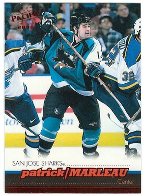 99-00 Pacific Red #375 Patrick Marleau
