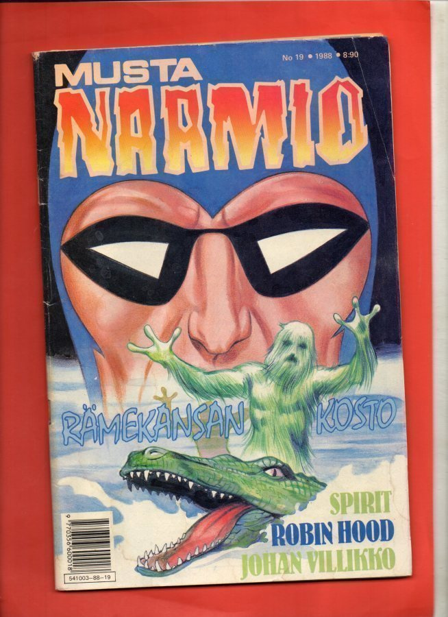 Mustanaamio n:o 19 1988 Rämekansan kosto.