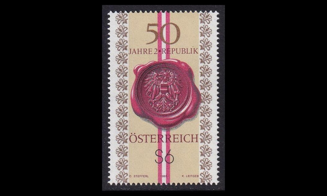 Itävalta 2152 ** Toinen tasavalta 50v (1995)