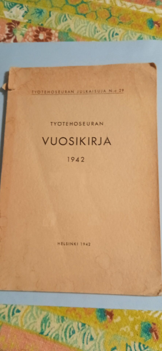 Työtehoseuran vuosikirja 1942