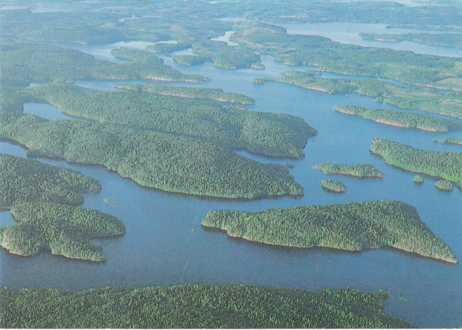 Postikortti, KOLOVESI, Kansallispuisto Etelä-Savossa